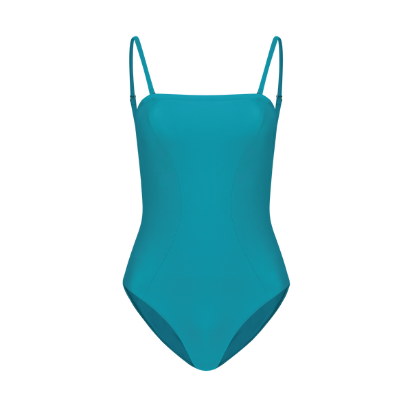 ANDA BANDEAU ONE PIECE IN RECYCLED FABRIC