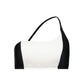LILLY ONE SHOULDER TOP IN RECYCLED FABRIC