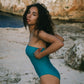 ANDA BANDEAU ONE PIECE IN RECYCLED FABRIC