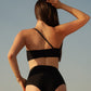 LILLY ONE SHOULDER TOP IN RECYCLED FABRIC