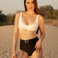 LILLY HIGH WAIST BOTTOMS IN RECYCLED FABRIC
