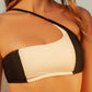 LILLY ONE SHOULDER TOP IN RECYCLED FABRIC